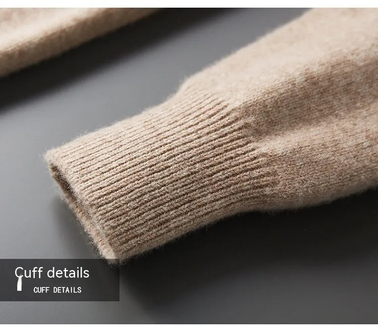 PREMIUM WOOL BUSINESS SWEATER - MOONRAKER