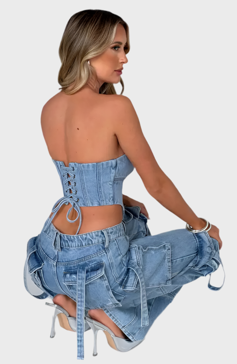 CARGO JEANS - MOONRAKER