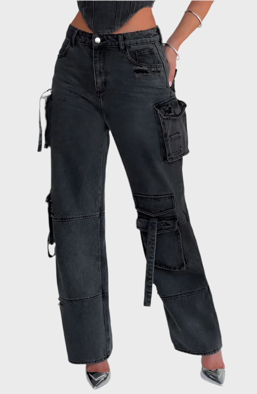 CARGO JEANS - MOONRAKER
