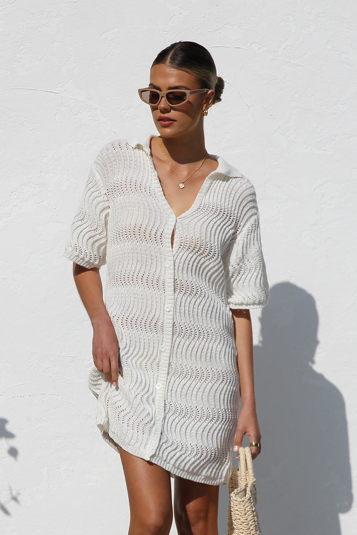 Vestido Blanco Alicia - MOONRAKER