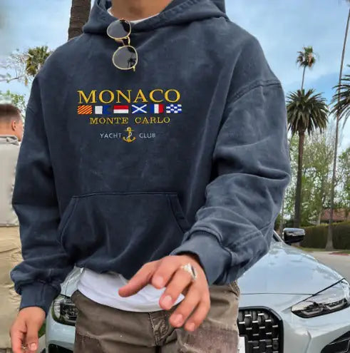 OVERSIZE MONACO HOODIE - MOONRAKER