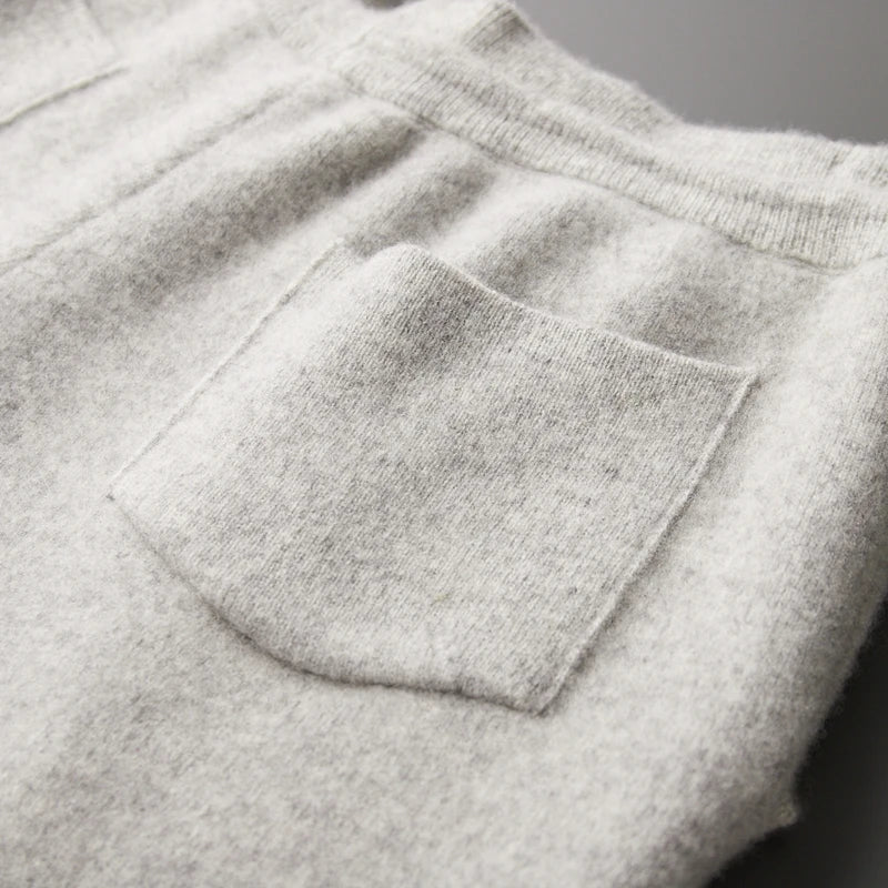 Wool Knitted Pant - MOONRAKER