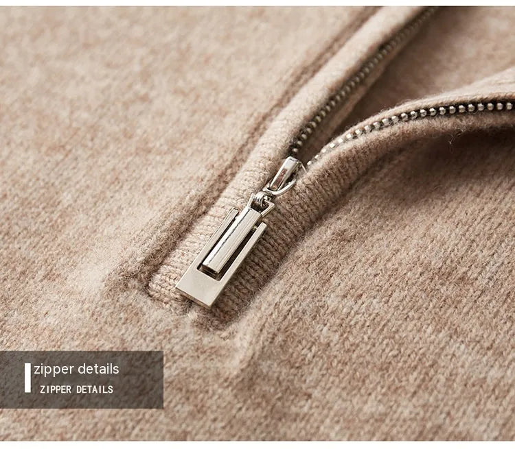 PREMIUM WOOL BUSINESS SWEATER - MOONRAKER