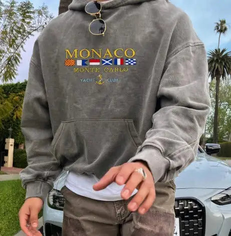 OVERSIZE MONACO HOODIE - MOONRAKER