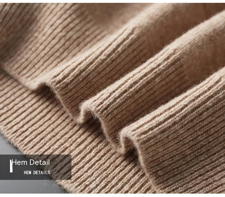 PREMIUM WOOL BUSINESS SWEATER - MOONRAKER