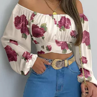 Blusa Caída Hombros Descubiertos - MOONRAKER