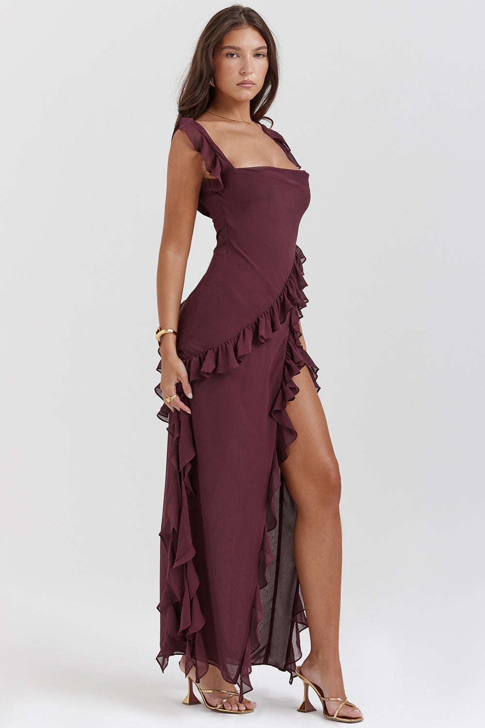 Vestido Volantes Georgina - MOONRAKER
