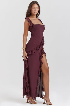 Vestido Volantes Georgina - MOONRAKER