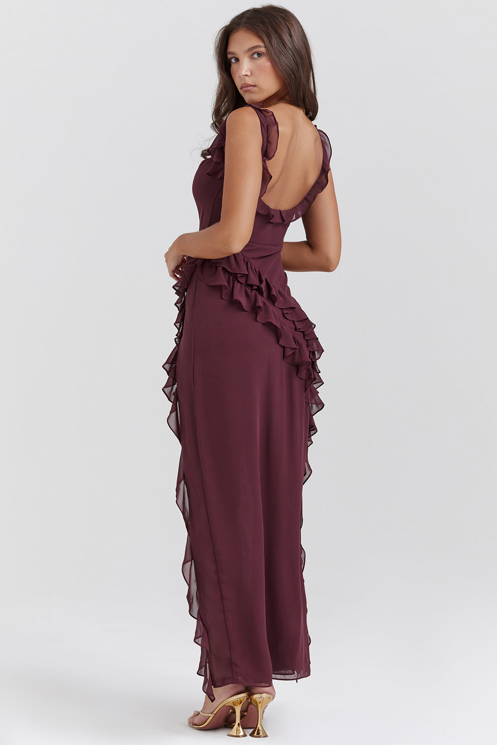Vestido Volantes Georgina - MOONRAKER