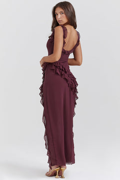 Vestido Volantes Georgina - MOONRAKER