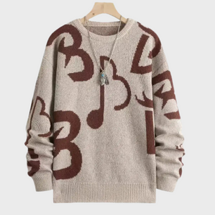 JACQUARD SWEATER - MOONRAKER