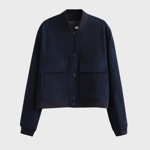 COTTON SHORT COAT - MOONRAKER