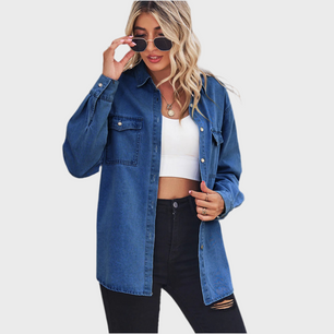 DENIM SLIM FIT SHIRT - MOONRAKER