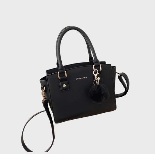 Bolso Shopper Pompón - MOONRAKER