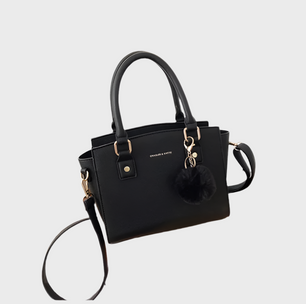 Bolso Shopper Pompón - MOONRAKER