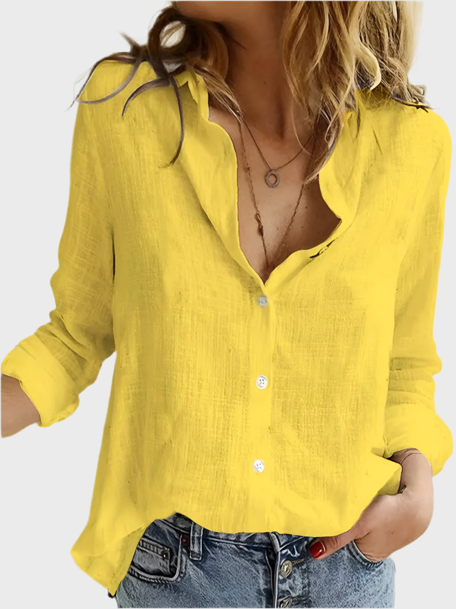 LINEN BUTTON-UP SHIRTS - MOONRAKER