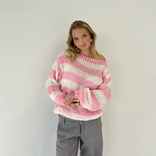 ALL-SEASON COTTON KNIT SWEATER - MOONRAKER