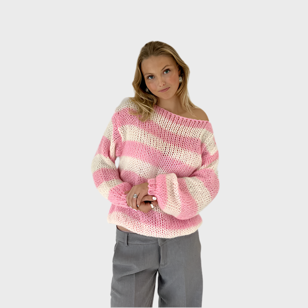 ALL-SEASON COTTON KNIT SWEATER - MOONRAKER