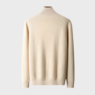 Jersey Cuello Cremallera - 100% Lana Merino - MOONRAKER