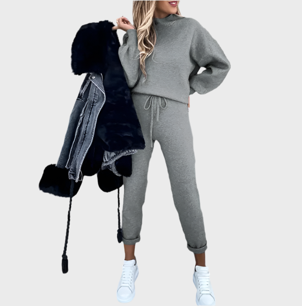 CASUAL TWO-PIECE HOODIE SET - MOONRAKER