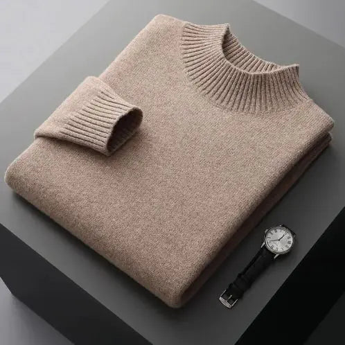 TEXTURED KNITTED SWEATER - MOONRAKER