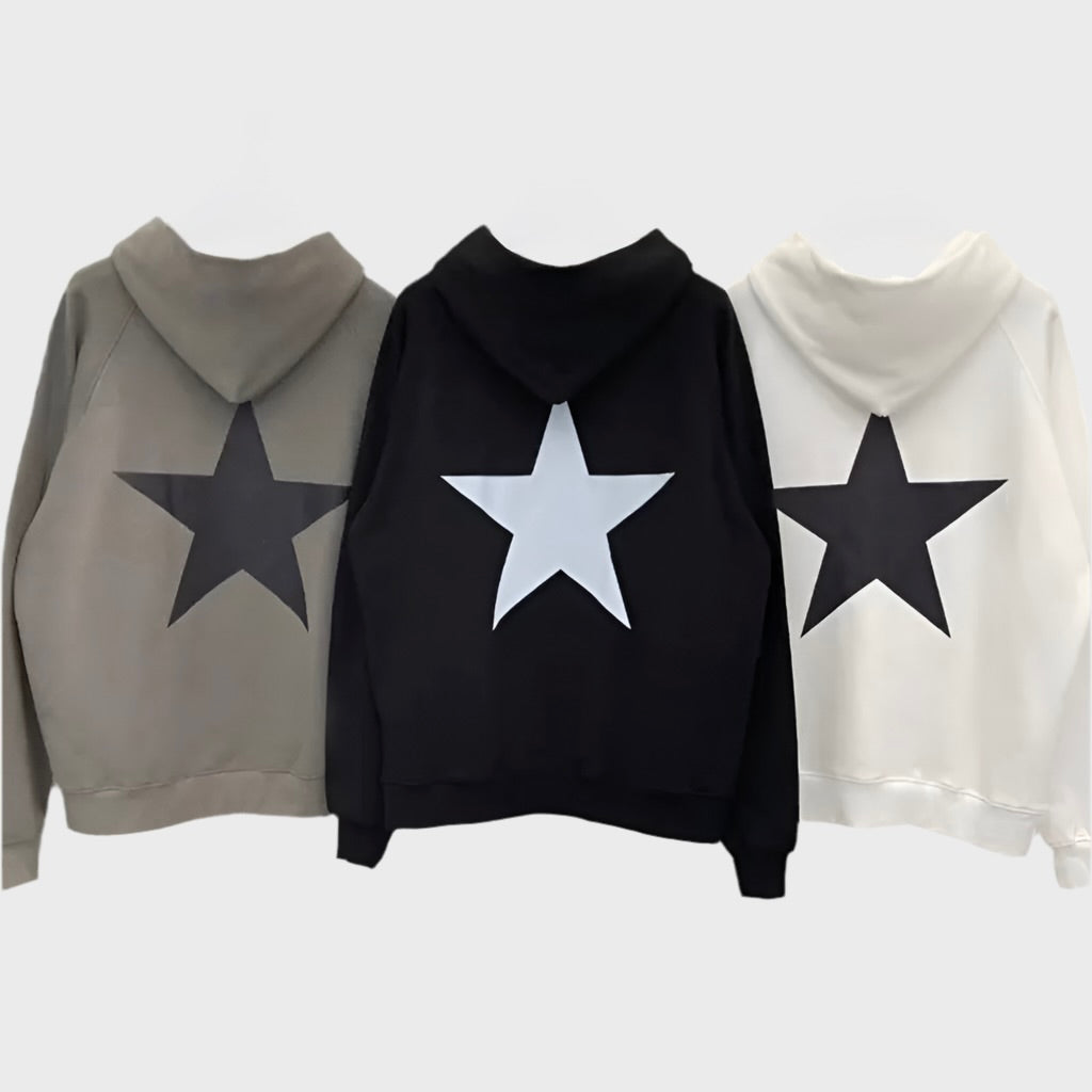 Sudadera Capucha Estampado - MOONRAKER