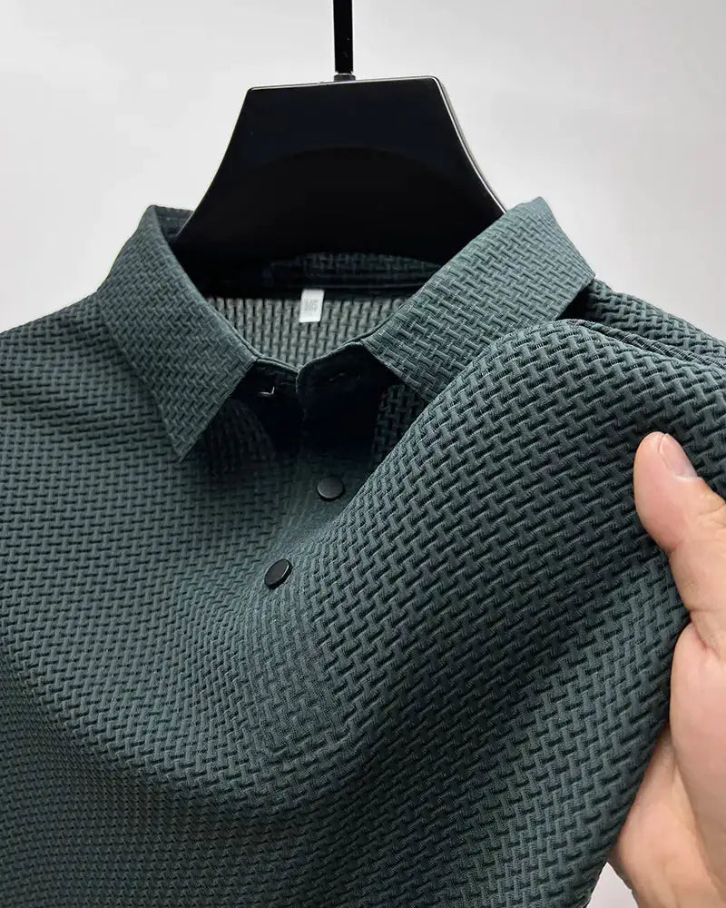 BREATHABLE POLO SHIRT - MOONRAKER