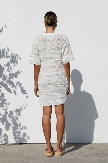 Vestido Blanco Alicia - MOONRAKER