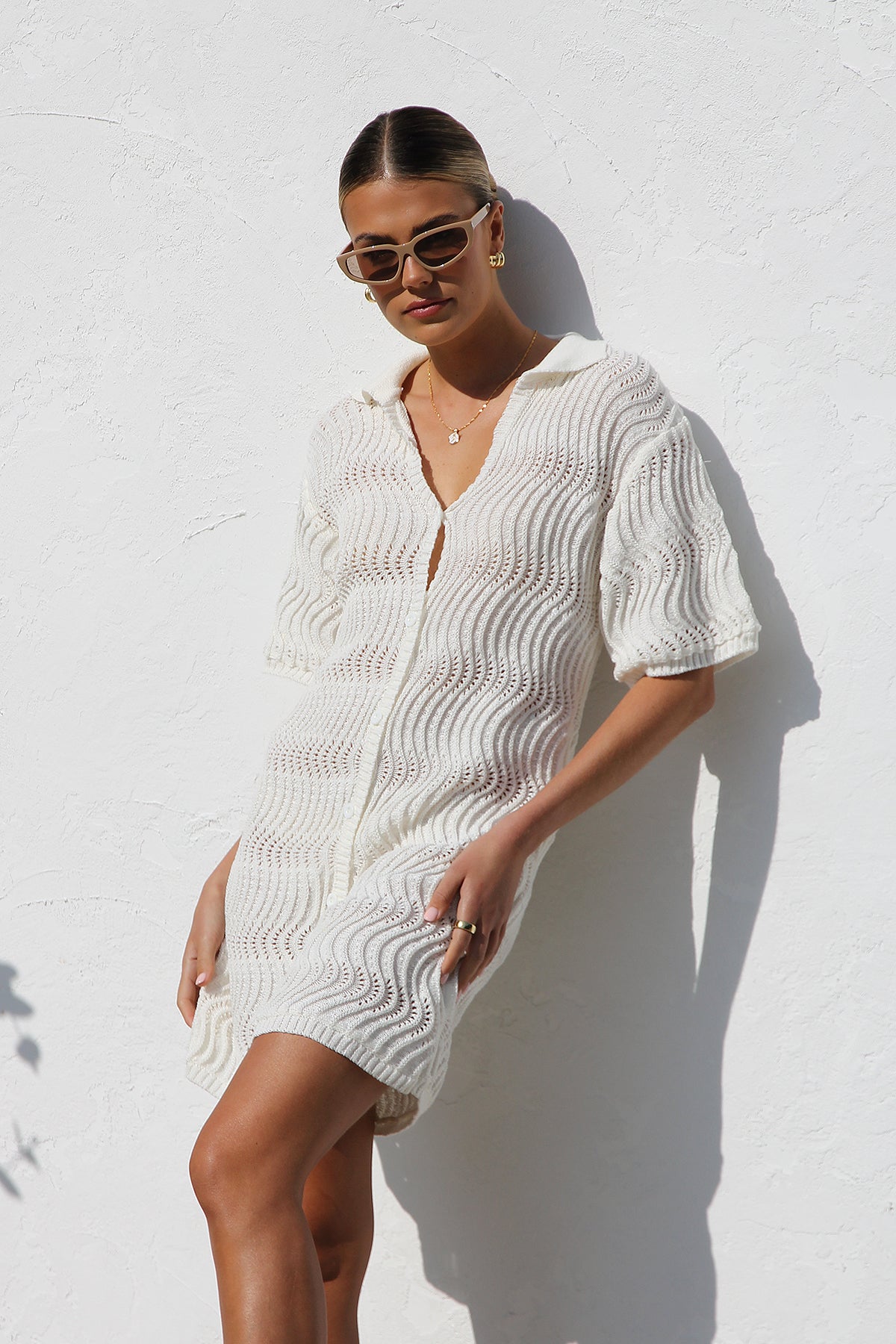 Vestido Blanco Alicia - MOONRAKER
