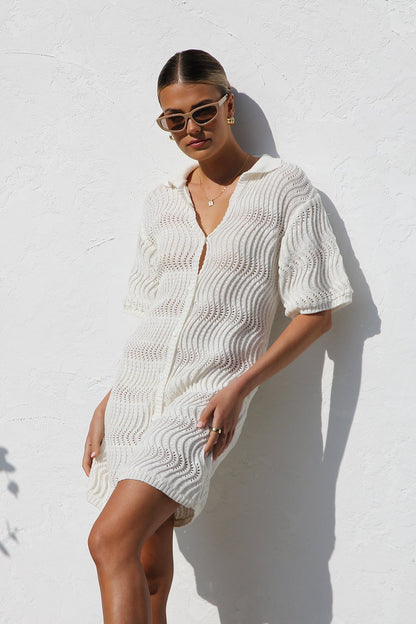 Vestido Blanco Alicia - MOONRAKER