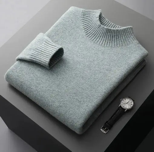 TEXTURED KNITTED SWEATER - MOONRAKER