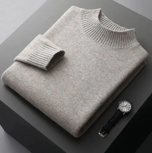 TEXTURED KNITTED SWEATER - MOONRAKER