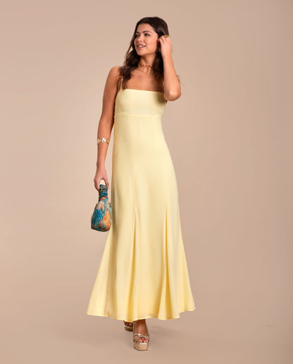 Vestido Midi Tirantes - MOONRAKER