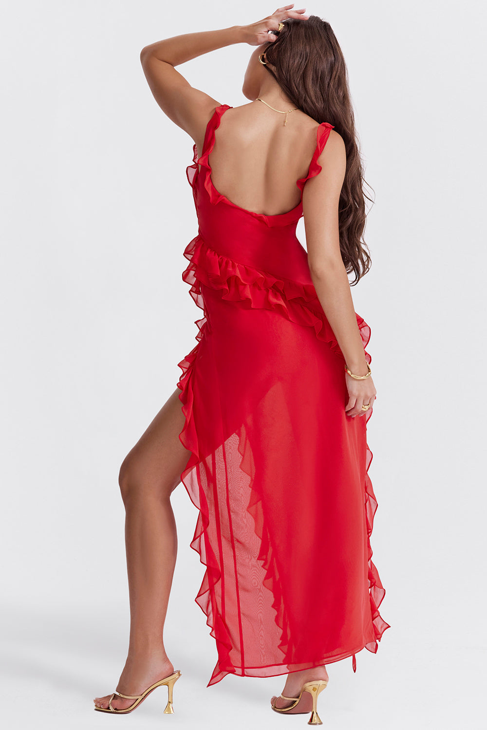 Vestido Volantes Georgina - MOONRAKER