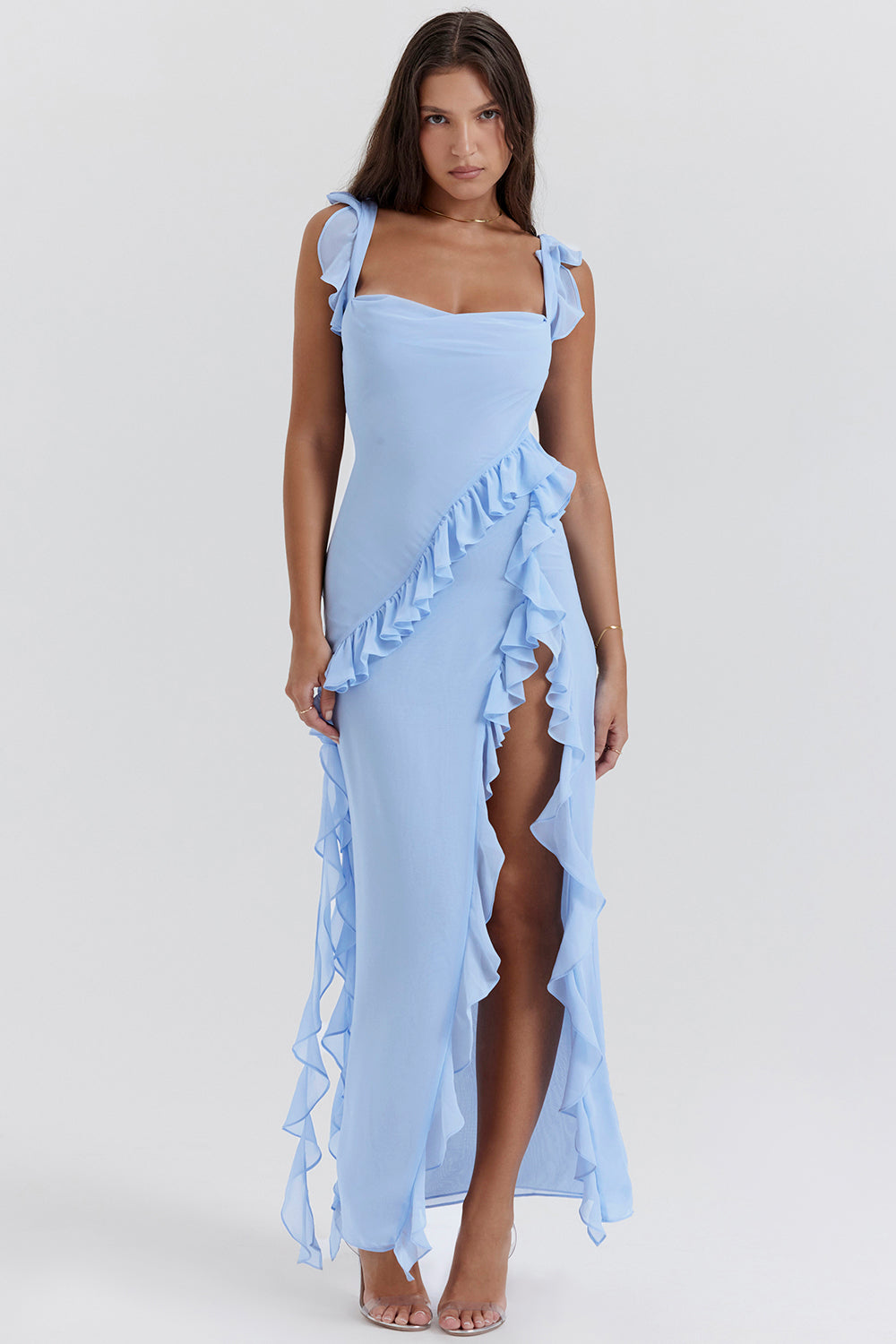 Vestido Volantes Georgina - MOONRAKER