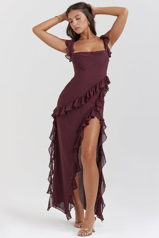 Vestido Volantes Georgina - MOONRAKER
