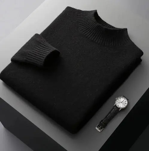 TEXTURED KNITTED SWEATER - MOONRAKER