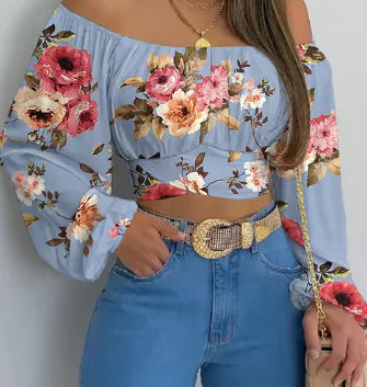 Blusa Caída Hombros Descubiertos - MOONRAKER
