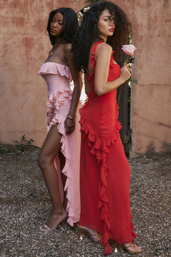 Vestido Volantes Georgina - MOONRAKER