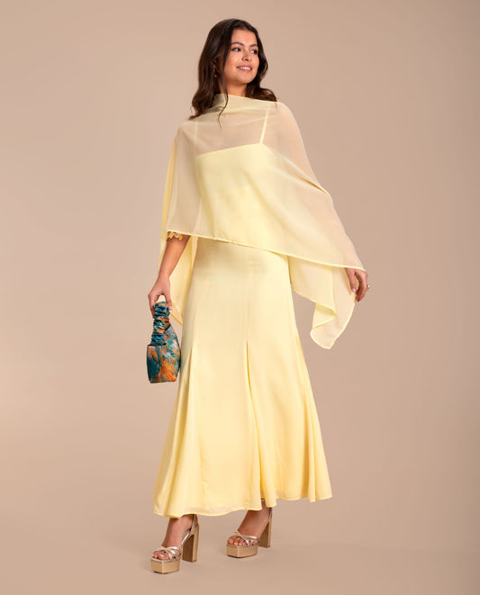 Midi Dress with Straps