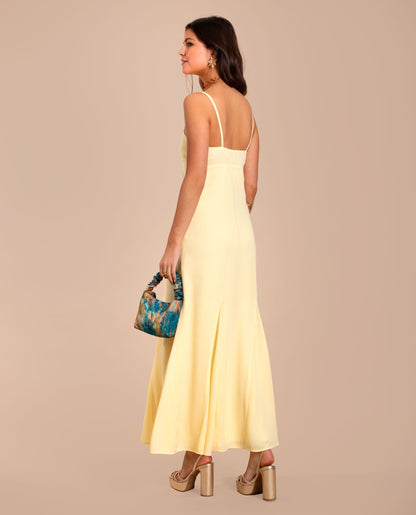 Vestido Midi Tirantes - MOONRAKER