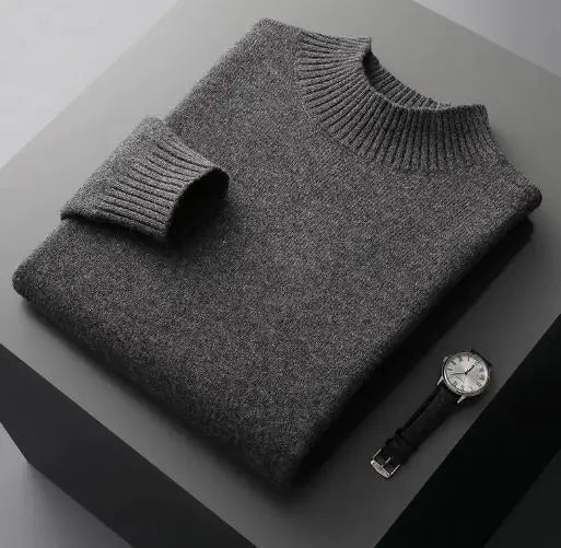 TEXTURED KNITTED SWEATER - MOONRAKER